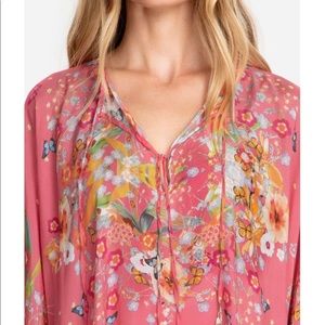 NEW / Johnny Was / Nephi Butterfly & Floral Print